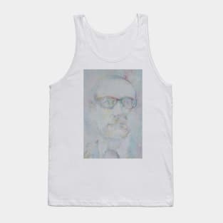 WILLIAM S. BURROUGHS watercolor and acryliic portrait Tank Top